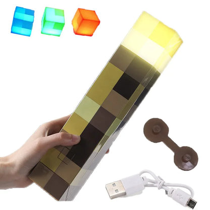 Minecraft Torch – Realistic Light-Up Collection